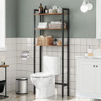 Rangement au-dessus des toilettes - 9,4 cm (P) x 24,8 cm (L) x 64,2 cm (H)