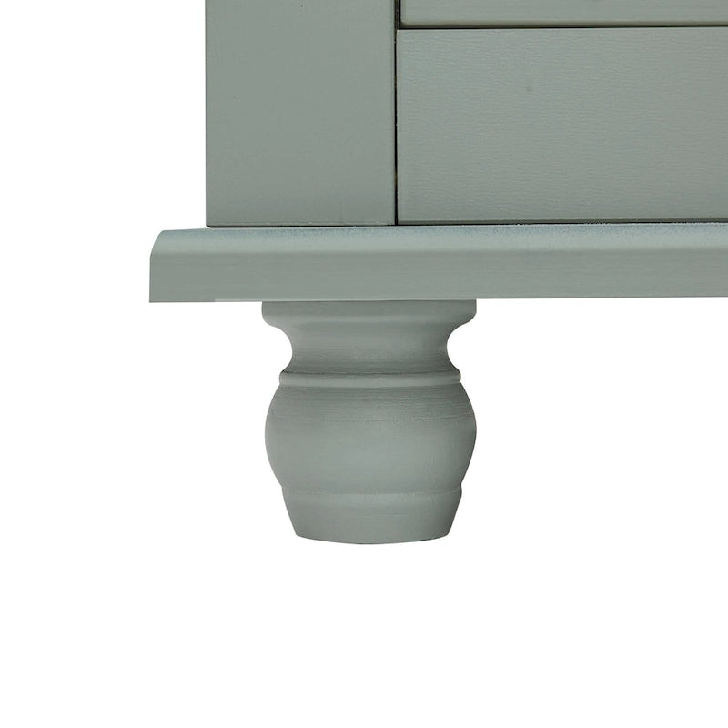 Armoire de rangement haute à deux tiroirs