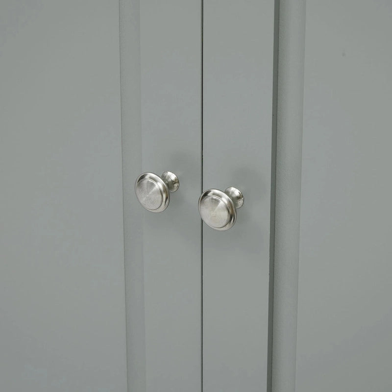 Armoire de rangement haute à deux tiroirs