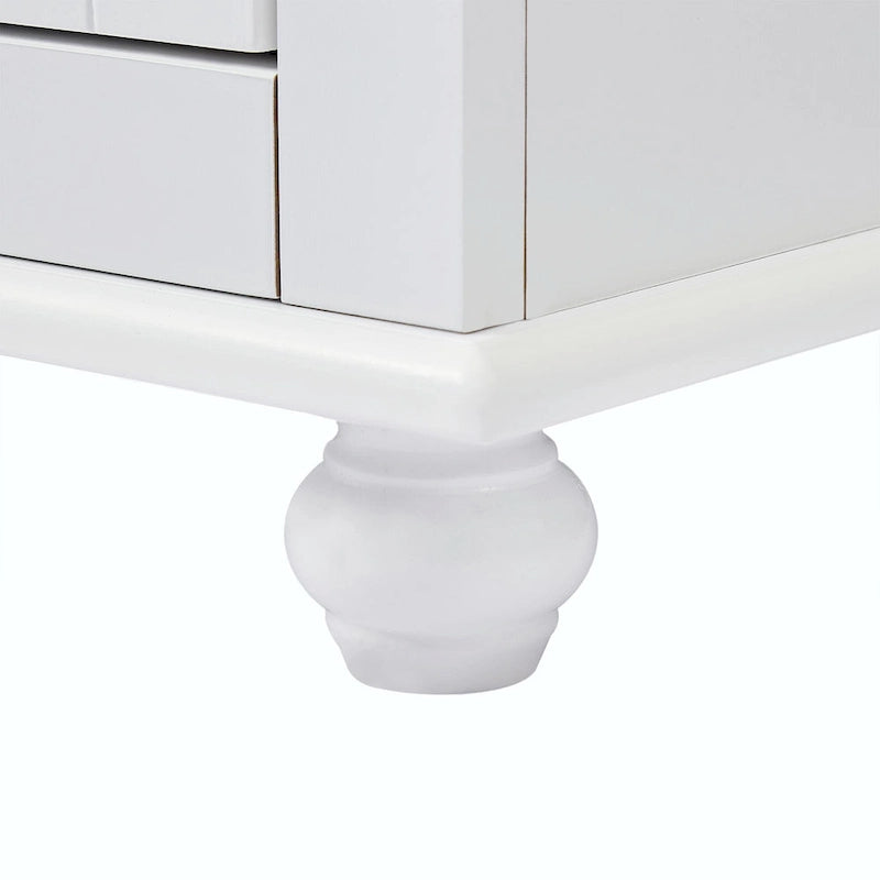 Armoire de rangement haute à deux tiroirs