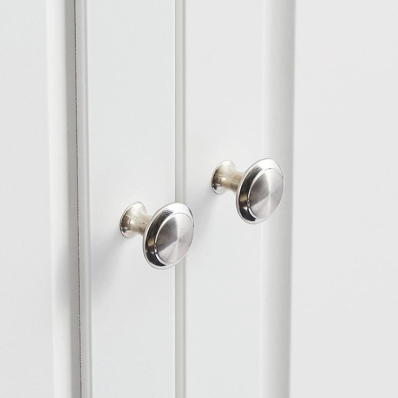 Armoire de rangement haute à deux tiroirs