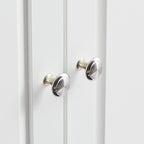 Armoire de rangement haute à deux tiroirs