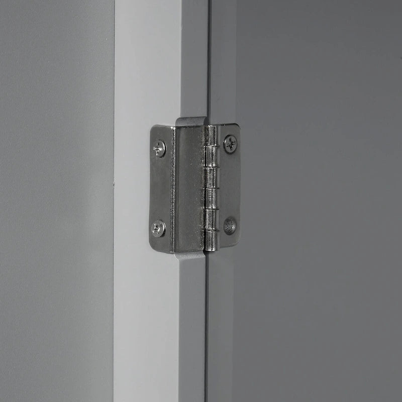 Meuble de rangement de salle de bain avec portes et tiroir