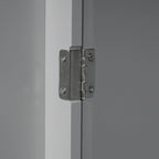 Meuble de rangement de salle de bain avec portes et tiroir