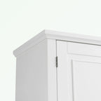 Meuble de rangement de salle de bain avec portes et tiroir