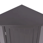 Meuble d'angle de salle de bain avec étagère réglable