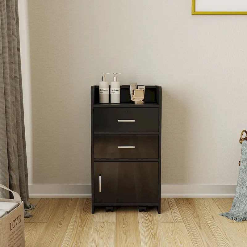 Locking Storage Cabinet with Drawer