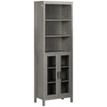 Armoire de rangement haute pour salle de bain - 11,75 po P x 20,75 po L x 63,75 po H
