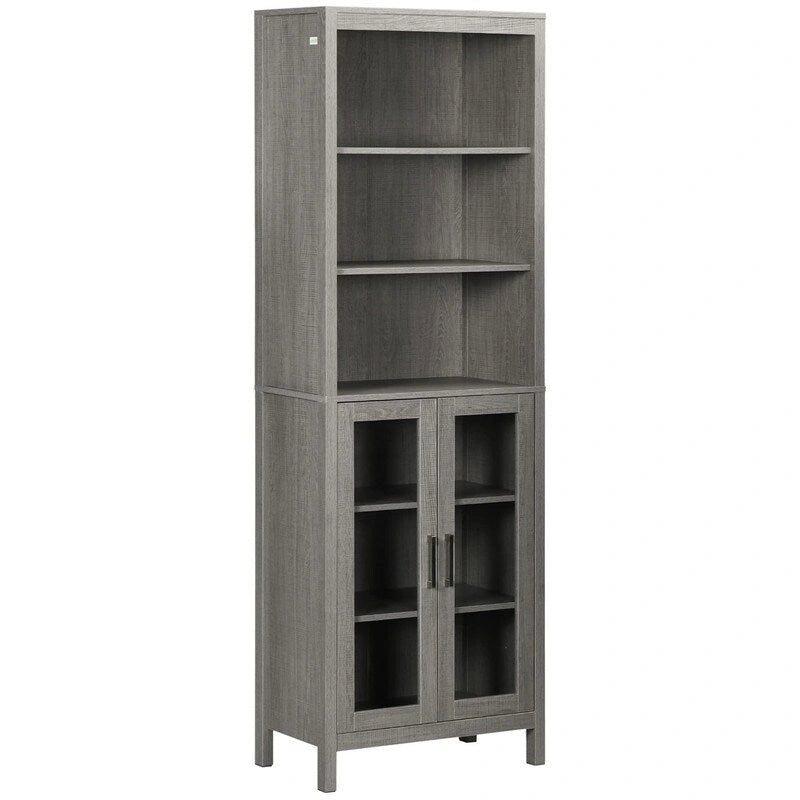 Armoire de rangement haute pour salle de bain - 11,75 po P x 20,75 po L x 63,75 po H