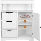 Meuble sous-plancher de salle de bain - 11,6 cm (P) x 21,9 cm (L) x 34 cm (H)