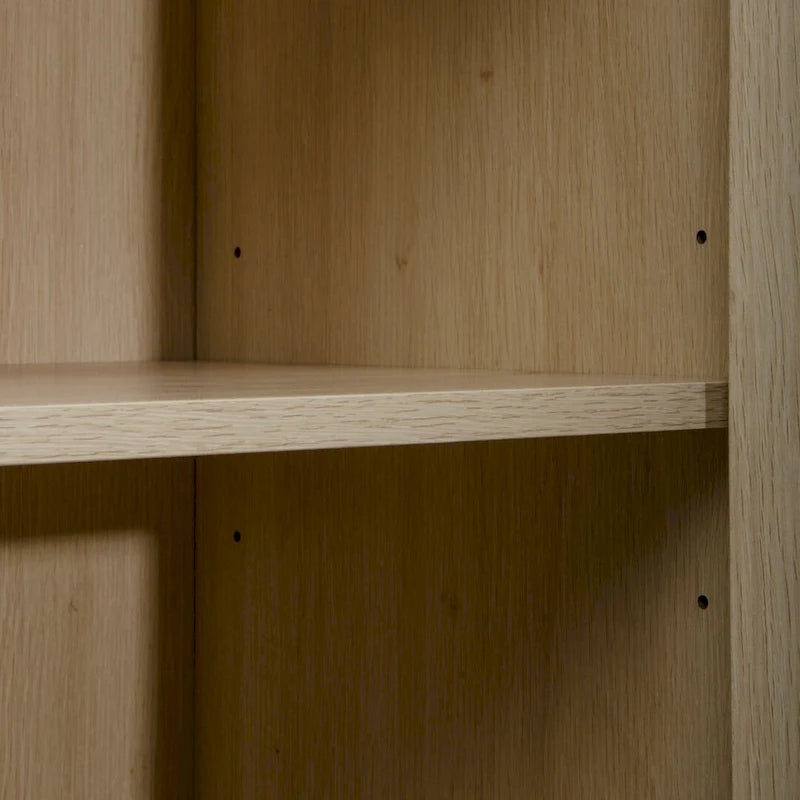 Armoire haute autoportante avec étagère réglable pour salon, chambre ou couloir - 68 x 40 x 105 cm (H)