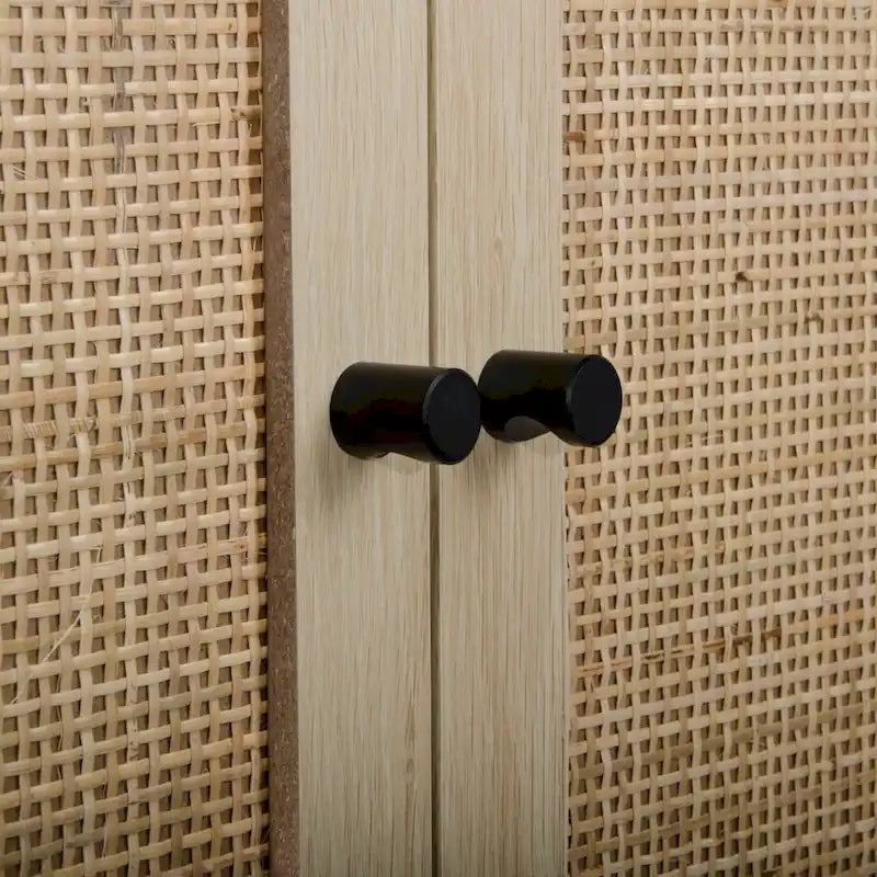 Armoire haute autoportante avec étagère réglable pour salon, chambre ou couloir - 68 x 40 x 105 cm (H)