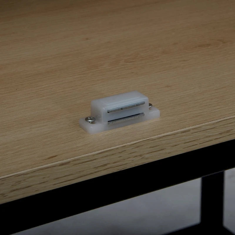 Armoire haute autoportante avec étagère réglable pour salon, chambre ou couloir - 68 x 40 x 105 cm (H)