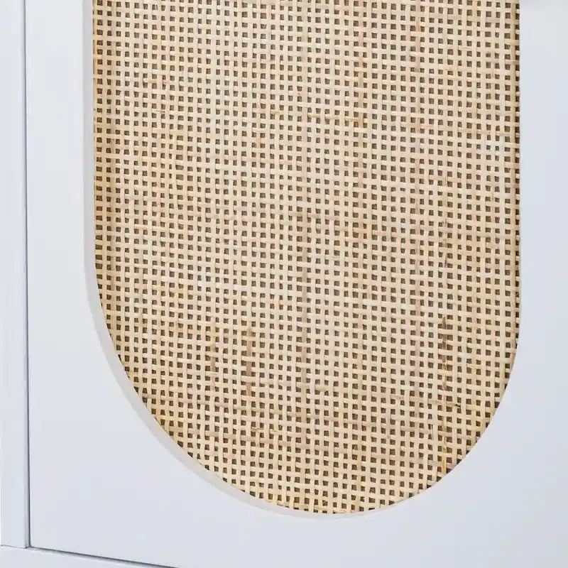 Armoire haute autoportante avec étagère réglable pour salon, chambre ou couloir - 68 x 40 x 105 cm (H)