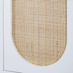 Armoire haute autoportante avec étagère réglable pour salon, chambre ou couloir - 68 x 40 x 105 cm (H)