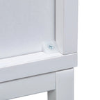 Armoire haute autoportante avec étagère réglable pour salon, chambre ou couloir - 68 x 40 x 105 cm (H)