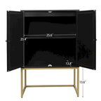 Armoire haute autoportante avec étagère réglable pour salon, chambre ou couloir - 68 x 40 x 105 cm (H)