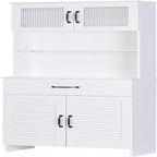 Armoire de rangement pour salle de bain - 11,75 po (P) x 23,62 po (L) x 63 po (H)