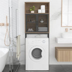 Organisateur de salle de bain à placer au-dessus des toilettes - 9,06 cm (P) x 24,8 cm (L) x 65 cm (H)