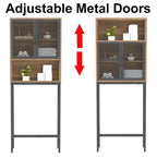 Organisateur de salle de bain à placer au-dessus des toilettes - 9,06 cm (P) x 24,8 cm (L) x 65 cm (H)
