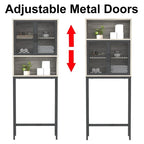Organisateur de salle de bain à placer au-dessus des toilettes - 9,06 cm (P) x 24,8 cm (L) x 65 cm (H)