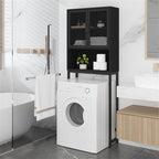 Organisateur de salle de bain à placer au-dessus des toilettes - 9,06 cm (P) x 24,8 cm (L) x 65 cm (H)