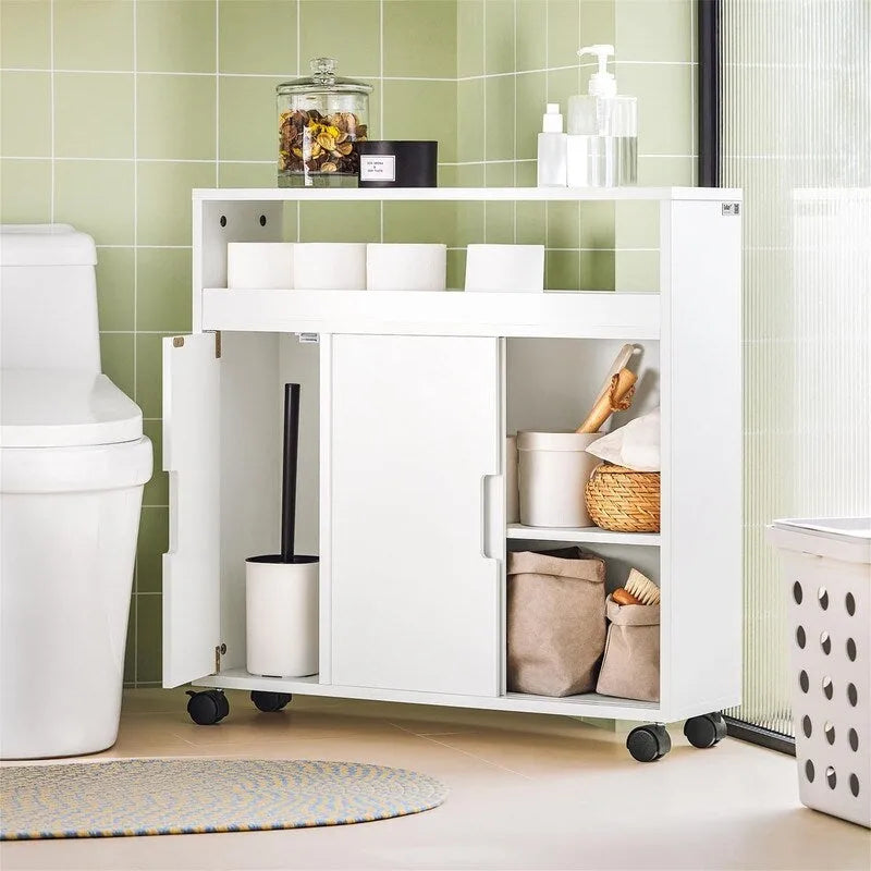 Porte-rouleau de papier toilette nouvelle version - 7,87 cm (P) x 27,56 cm (L) x 27,95 cm (H)