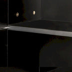 Meuble indépendant avec étagères fixes - 13,78 x 11,50 x 74,80