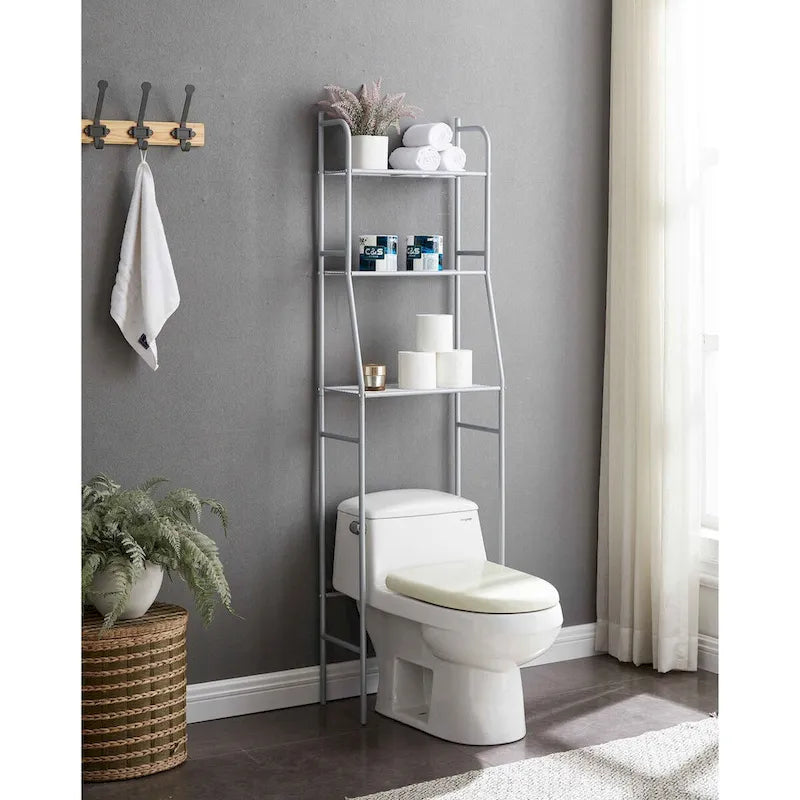 Three Tier Over the Toilet Storage Shelf for Barthroom