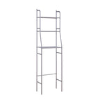 Étagère de rangement à trois niveaux à installer au-dessus des toilettes pour salle de bain