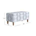Banc de rangement HomePop Malmo