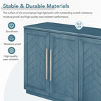 Buffet avec étagères réglables pour cuisine