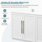 Buffet avec étagères réglables pour cuisine