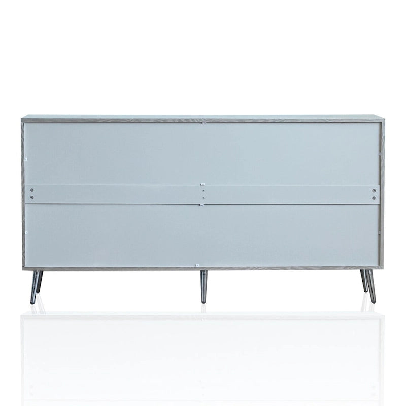 Armoire moderne en bois laqué à 4 portes