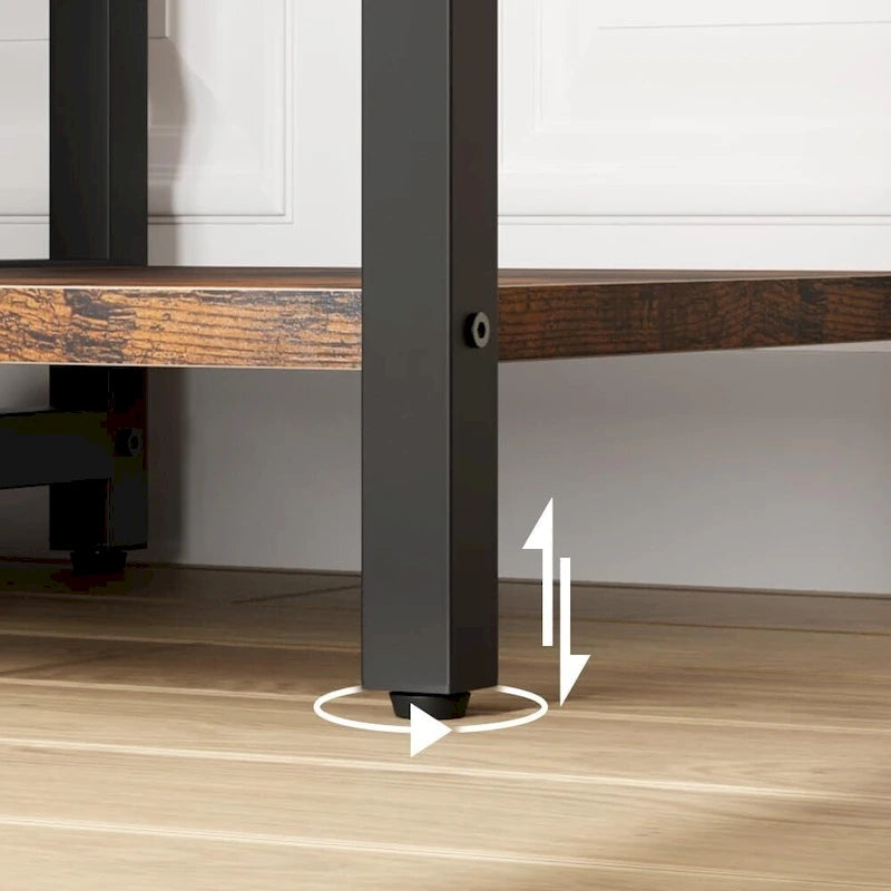 Banc de rangement pour entrée avec tiroir de rangement