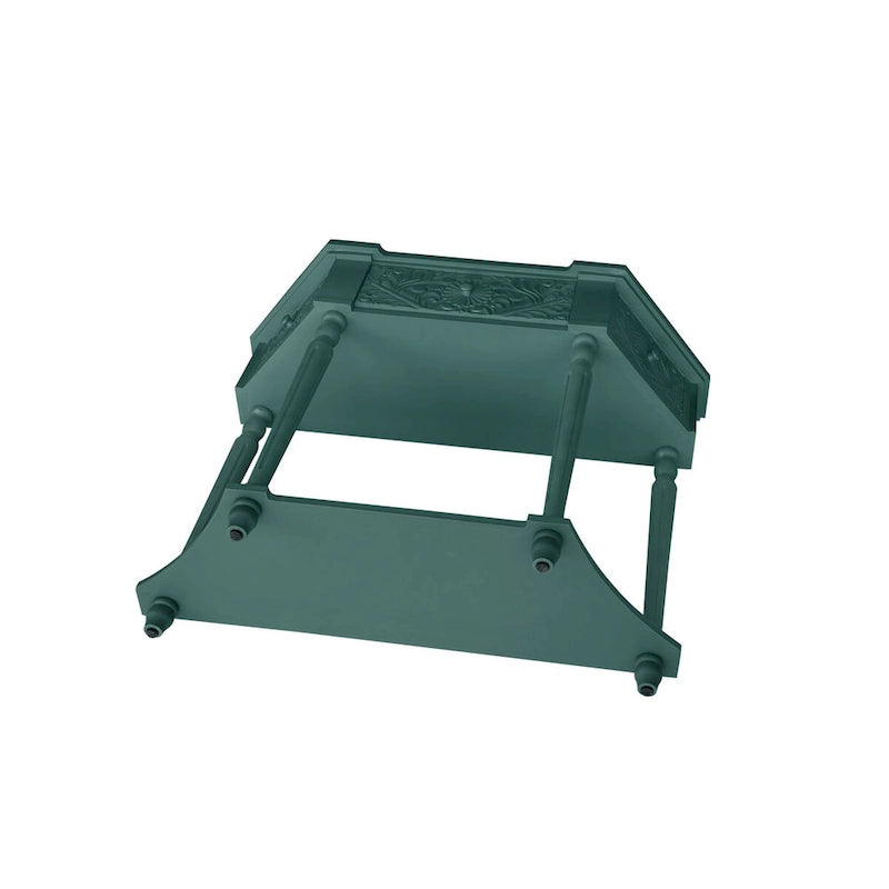 Table d'appoint à 1 tiroir, élégante table d'appoint sculptée à 1 tiroir pour salon, chambre, bureau, entrée