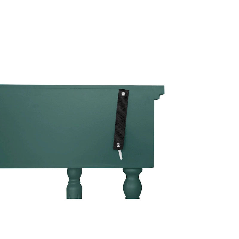 Table d'appoint à 1 tiroir, élégante table d'appoint sculptée à 1 tiroir pour salon, chambre, bureau, entrée