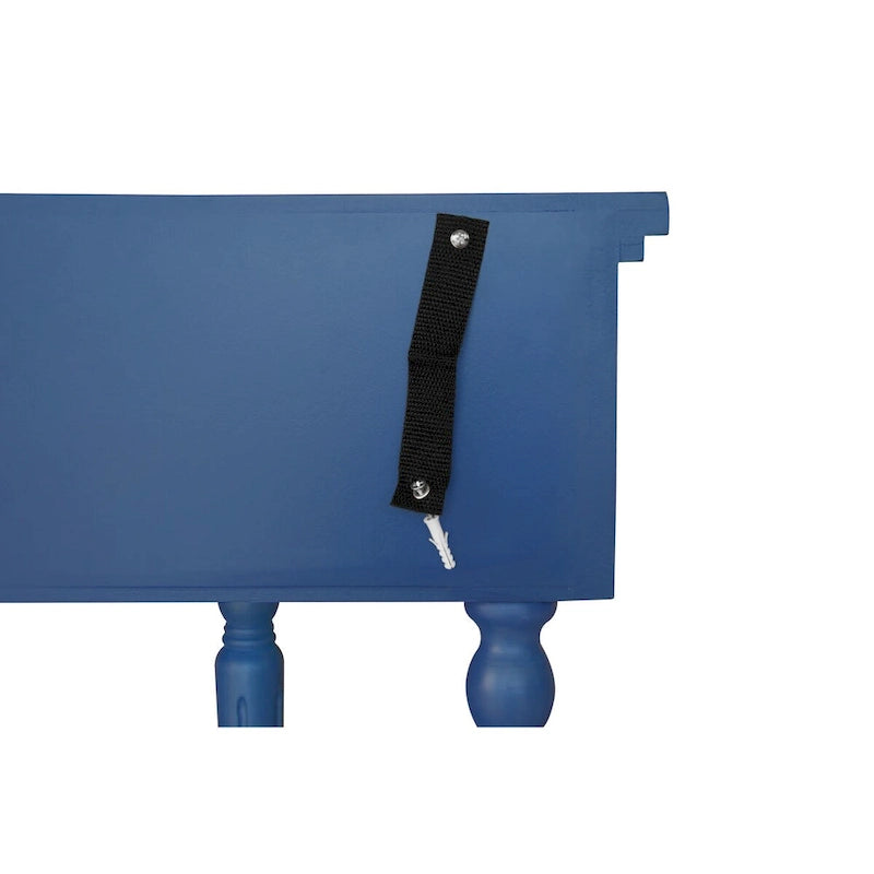 Table d'appoint à 1 tiroir, élégante table d'appoint sculptée à 1 tiroir pour salon, chambre, bureau, entrée