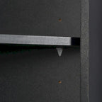 Armoire de rangement autoportante avec portes