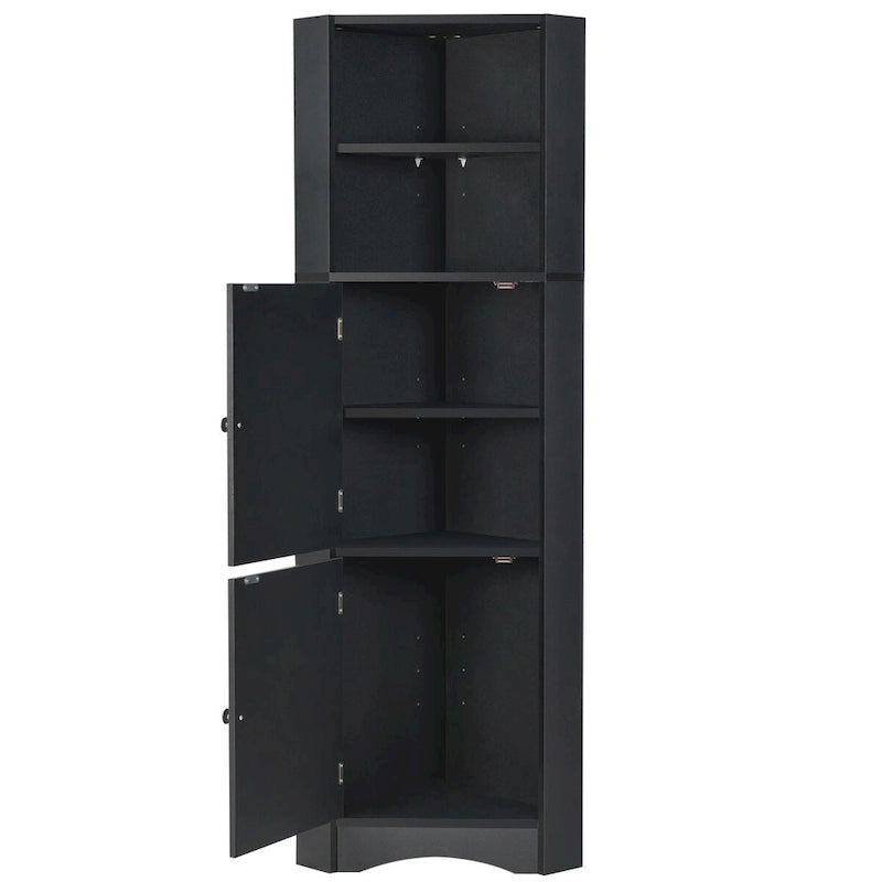 Armoire de rangement autoportante avec portes
