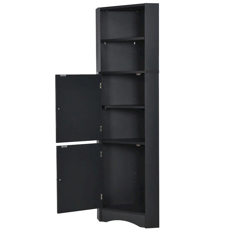 Armoire de rangement autoportante avec portes