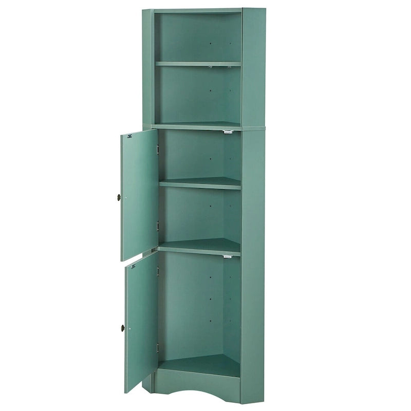 Armoire de rangement autoportante avec portes