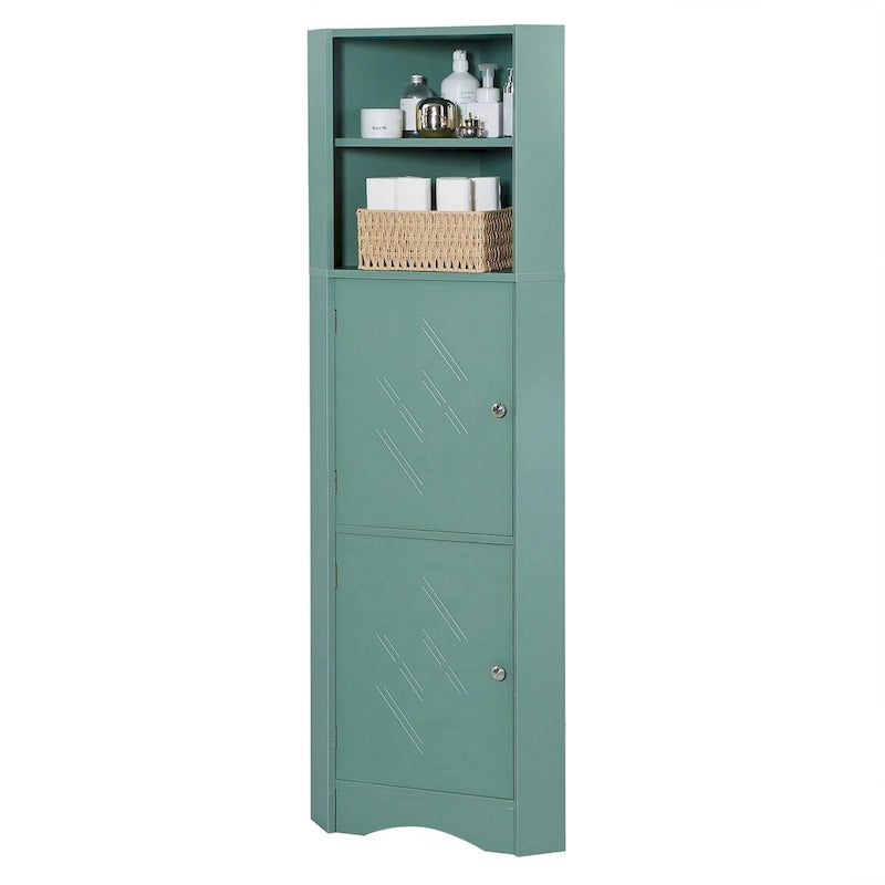 Armoire de rangement autoportante avec portes