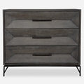 Uttermost Knox Dark Walnut Accent Chest - 32H x 36W x 18D