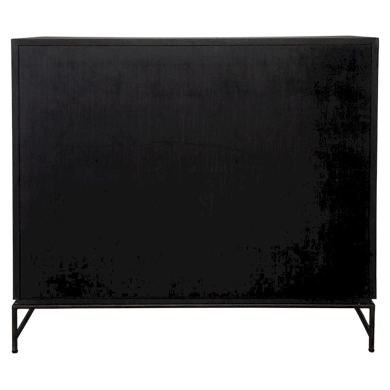 Commode d'appoint Uttermost Knox en noyer foncé - 81 cm (H) x 91 cm (L) x 46 cm (P)