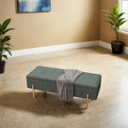 Upholstered Storage Bench Ottoman Entryway Bench Storage Chest
