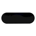 Meuble de salle à manger incurvé à 2 portes - Élégant avec garniture dorée et portes en rotin tressé