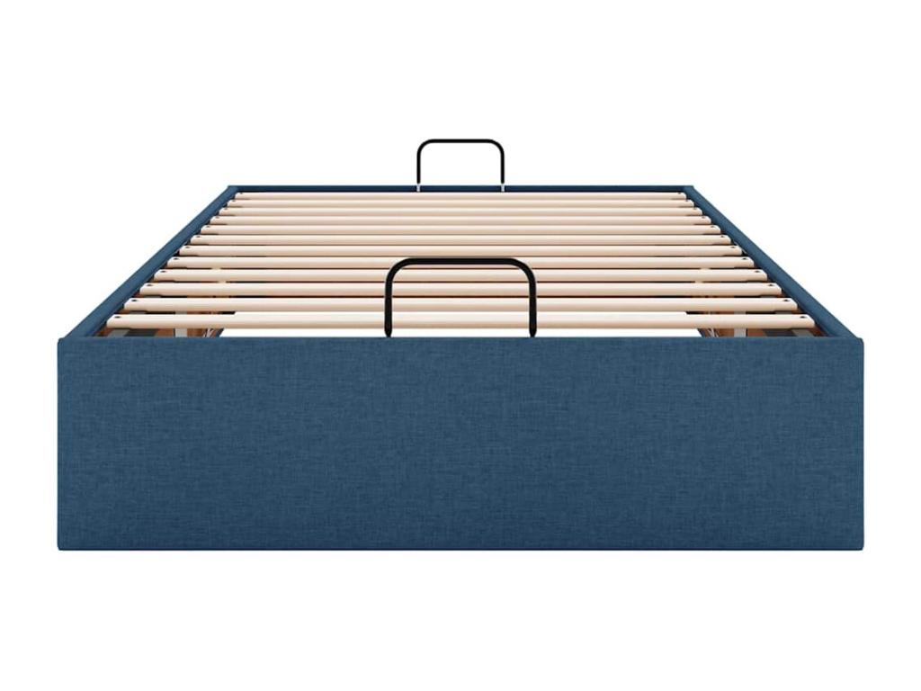 Matelas en tissu bleu, 80 x 200 cm - dlz1766460067670
