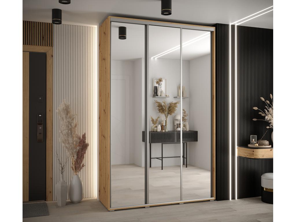 Armoire naturelle, 170 x 60 x 235,2 cm