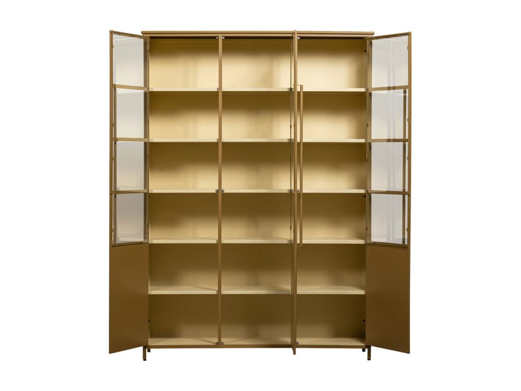 Meubles de maison en métal jaune